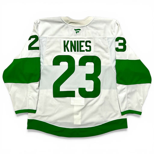2025-26 Matthew Knies Toronto Maple Leafs Set 1 St. Pats Alternate Game-Worn Jersey
