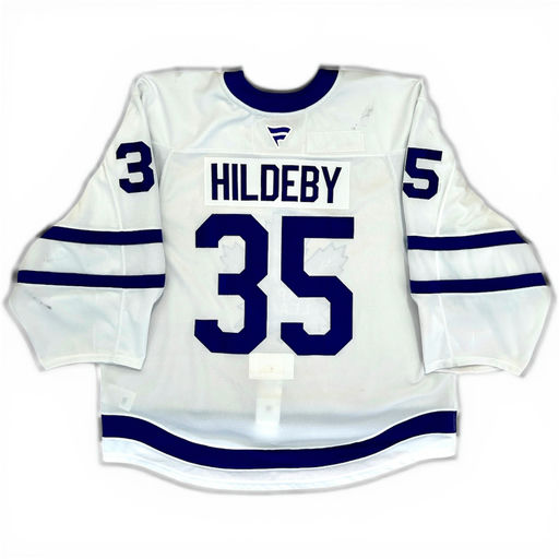2024-25 Dennis Hildeby Toronto Maple Leafs Set 1 Away Game-Worn Jersey
