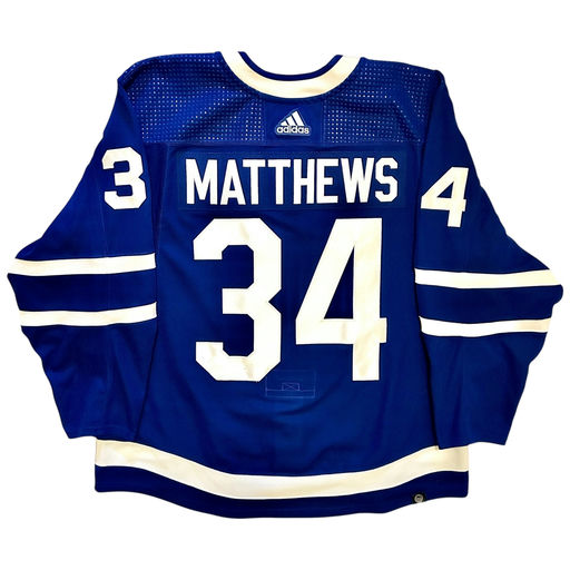 2023-24 Auston Matthews Toronto Maple Leafs Set 4 Home Game-Worn Jersey