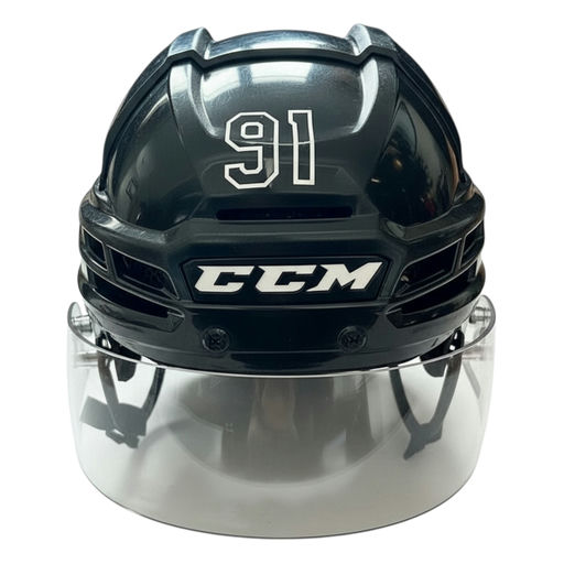 2023-24 John Tavares Toronto Maple Leafs Alternate Game-Worn Helmet 