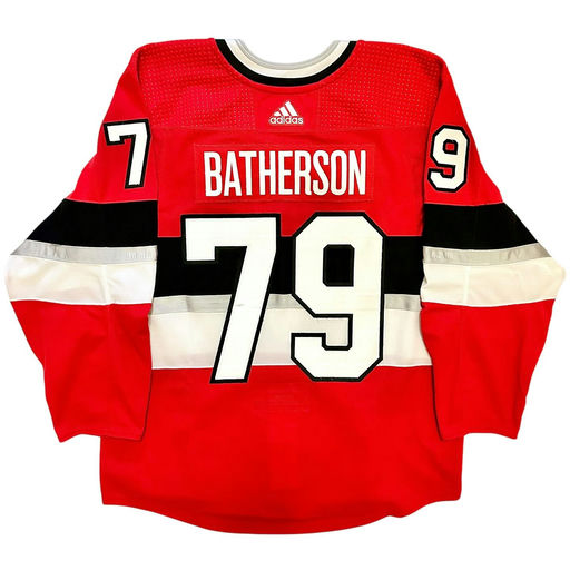 2018–19 Drake Batherson Ottawa Senators Set 1 Alternate Game-Worn Jersey